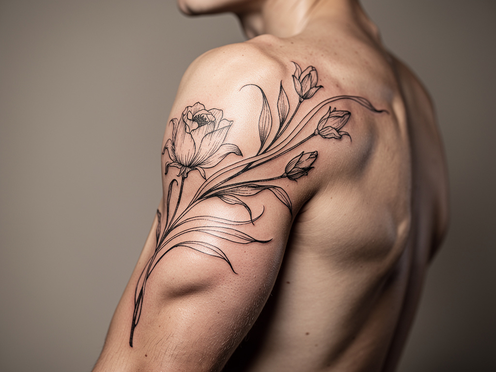 Tatouage Fine Line – soin cicatrisation